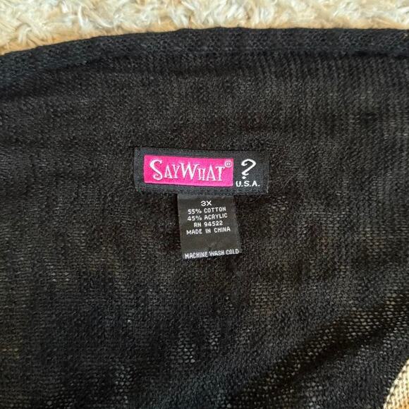 Boho Cream & Black Striped Cardigan with fringe detailing - Picture 8 of 8